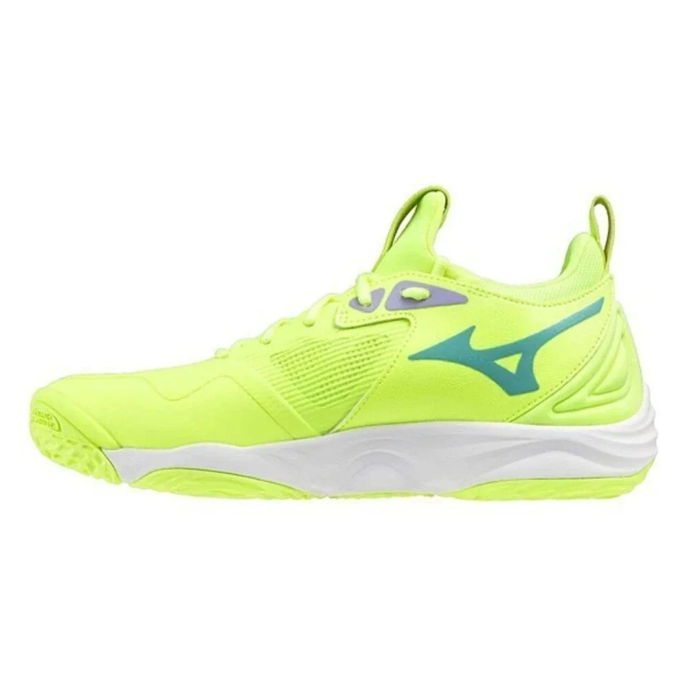 Mizuno Wave Momentum 3 Sneakers Men's US 9.5 Neo Lime Volleyball Shoes SHOP714